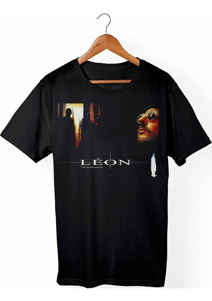 Leon-Mathilda Siyah T-Shirt