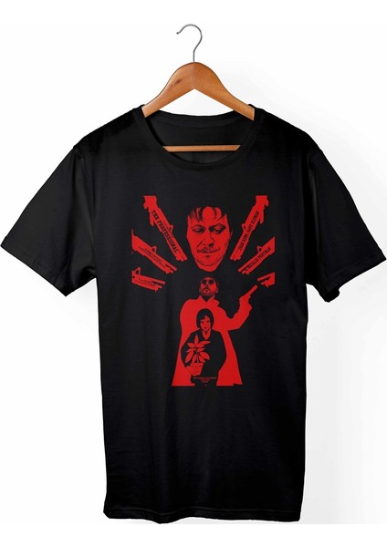Leon-Mathilda Siyah T-Shirt