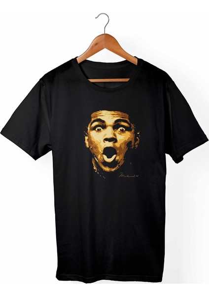 Muhammed Ali Siyah T-Shirt