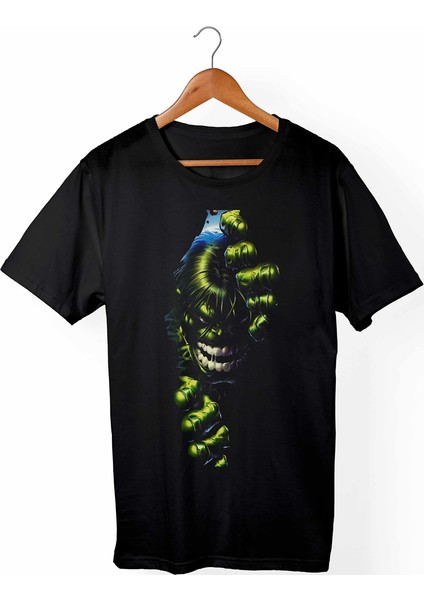 Hulk-Marvel Siyah T-Shirt