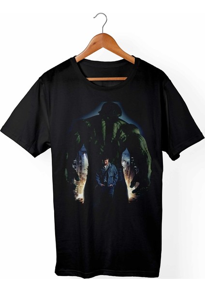 Hulk-Marvel Siyah T-Shirt