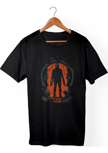 Guardians Of The Galaxy -İ M Groot Siyah T-Shirt