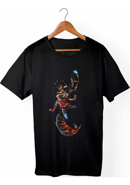 Guardians Of The Galaxy -İ M Groot Siyah T-Shirt