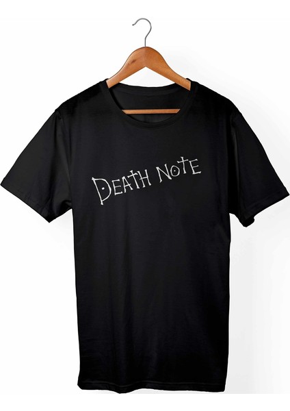 Death Note Unisex Ve Kadın Kesim Siyah T-Shirt