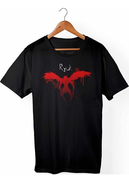 Death Note Unisex Ve Kadın Kesim Siyah T-Shirt