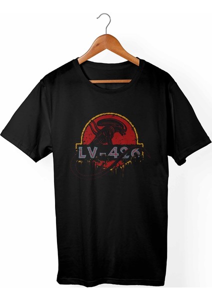 Aliens Siyah T-Shirt