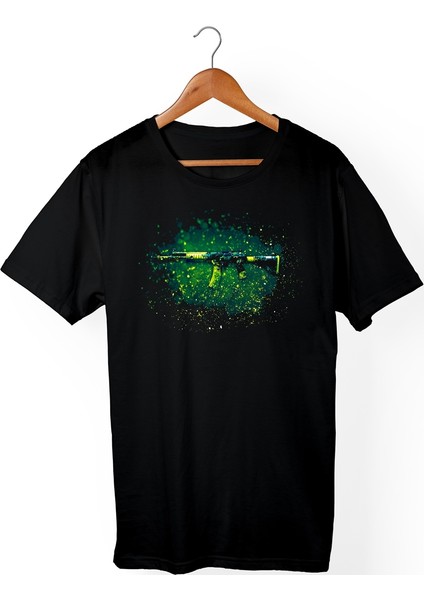 Cs-Go M4A1 Siyah T-Shirt