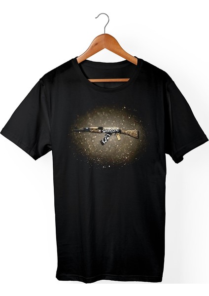 Cs-Go Ak-47 Siyah T-Shirt