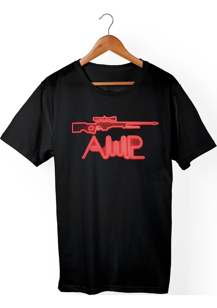 Cs-Go Awp Siyah T-Shirt