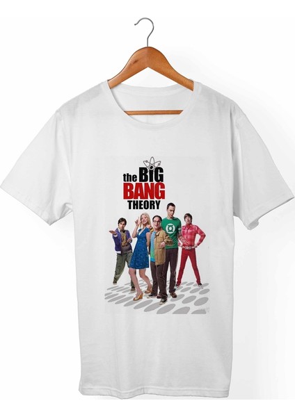 The Big Bang Theoryunisex-Erkek Beyaz T-Shirt