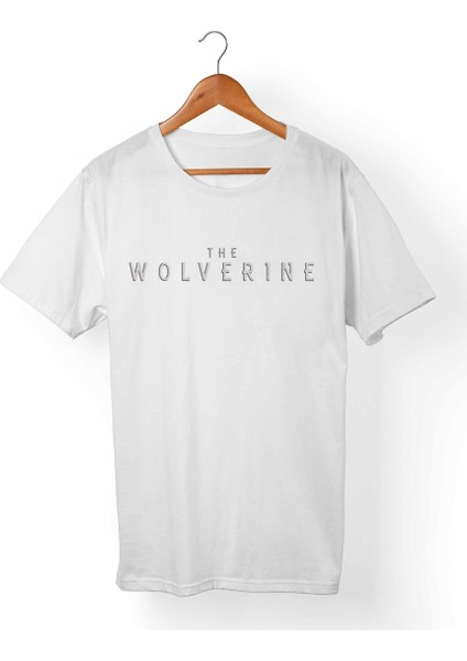 Wolverine Logan Unisex-Kadın Beyaz T-Shirt