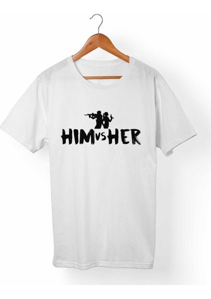 Pubg Playerunknown'S Battlegrounds Unisex-Erkek Beyaz T-Shirt