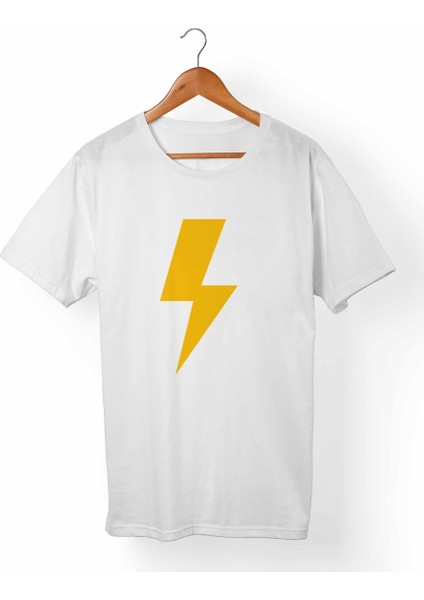 The Flashbarry Allen Unisex-Kadın Beyaz T-Shirt