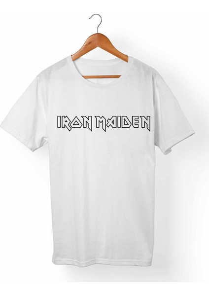 İron Maiden Beyaz T-Shirt