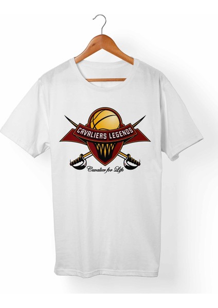 Cleveland Cavaliers Beyaz T-Shirt