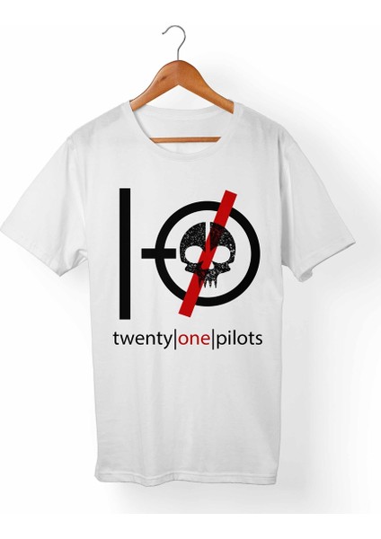 Twenty One Pilots Beyaz T-Shirt