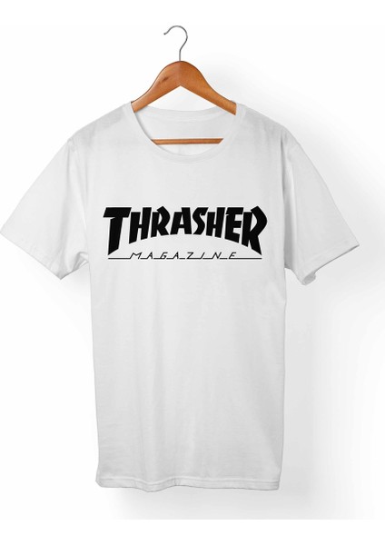 Thrasher Beyaz T-Shirt