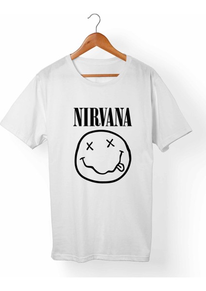 Nirvana Beyaz T-Shirt