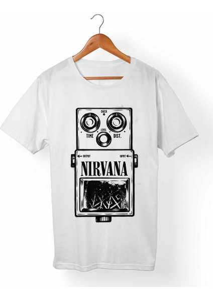 Nirvana Beyaz T-Shirt