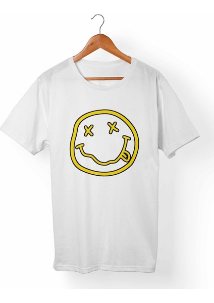 Nirvana Beyaz T-Shirt