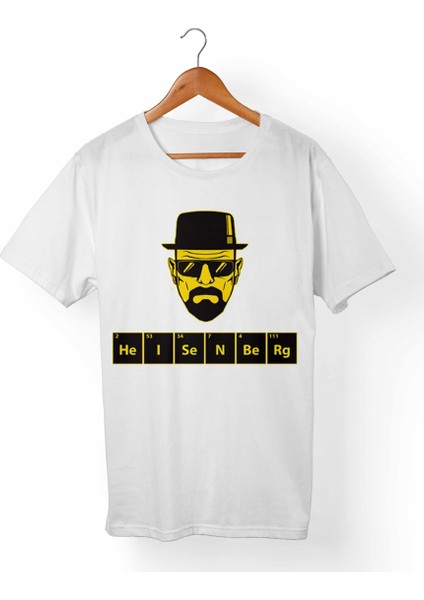 Breaking Bad-Heinsenberg Beyaz T-Shirt