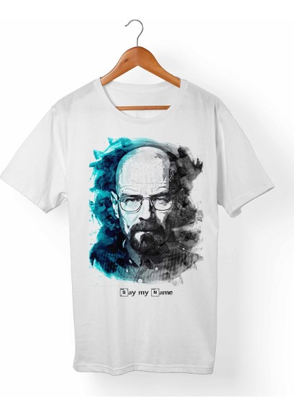 Breaking Bad-Heinsenberg Beyaz T-Shirt
