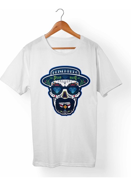 Breaking Bad-Heinsenberg Beyaz T-Shirt