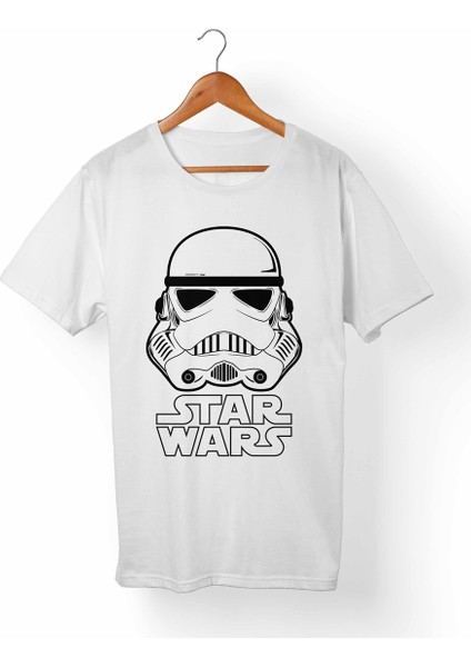 Star Wars Beyaz T-Shirt