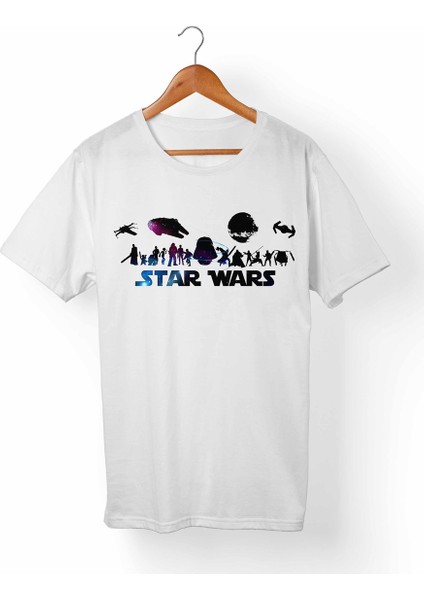 Star Wars Beyaz T-Shirt