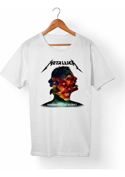 Metallica Beyaz T-Shirt