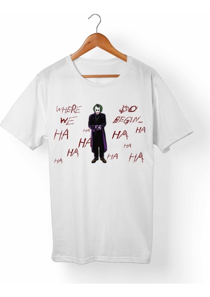 Joker Beyaz T-Shirt