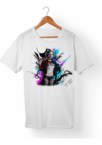 Harley Quinn Beyaz T-Shirt