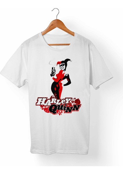 Harley Quinn Beyaz T-Shirt