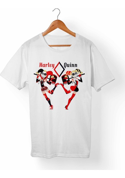 Harley Quinn Beyaz T-Shirt