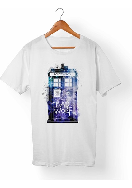 Doctor Who Beyaz T-Shirt