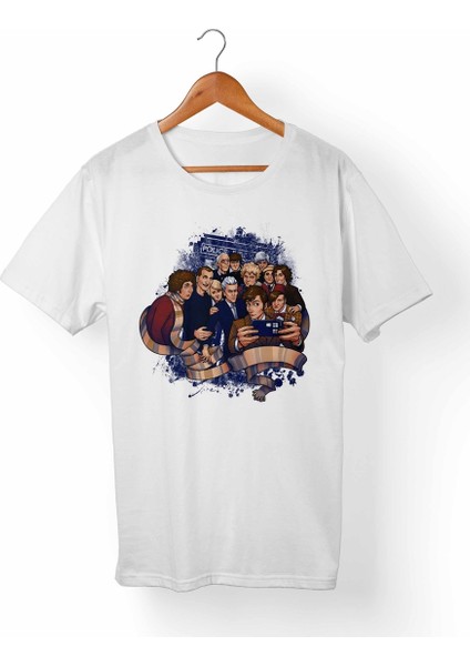 Doctor Who Beyaz T-Shirt