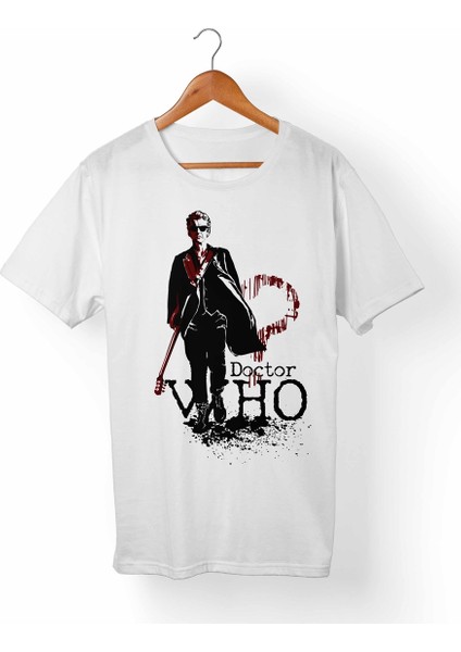 Doctor Who Beyaz T-Shirt