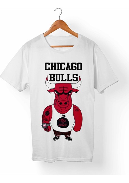 Chicago Bulls Beyaz T-Shirt