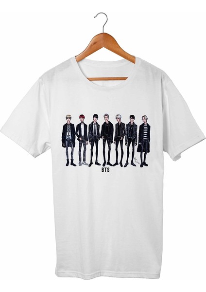 Bts Beyaz T-Shirt