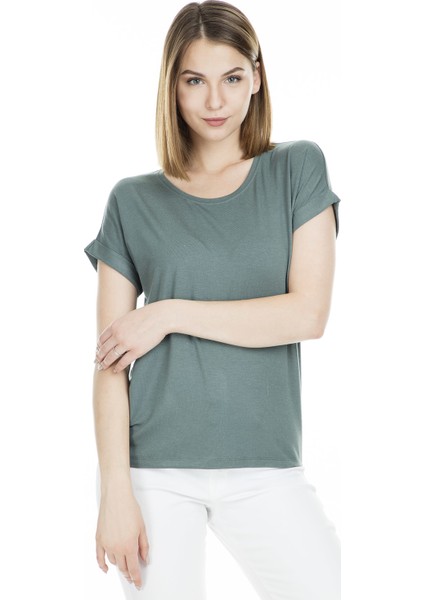 Onlmoster S/S O-Neck Kadın T Shirt 15106662