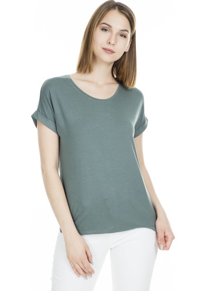 Onlmoster S/S O-Neck Kadın T Shirt 15106662 modelleri