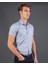 Slim Fit Açık Mavi Kısa Kol Erkek Gömlek 2
