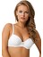 3569 Yarım Destekli Sütyen Beyaz 1