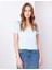 Kadın Açık Mavi Regular Fit V Yaka Tişört 50202619-VR003 2
