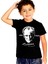 İmzalı Atatürk Siyah Kısa Kollu Unisex Çocuk T-Shirt 1