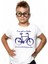 Benim Bisikletim Beyaz Kısa Kollu Unisex Çocuk T-Shirt 1
