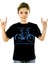 Benim Bisikletim Siyah Kısa Kollu Unisex Çocuk T-Shirt 1