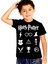 Hp Semboller Siyah Kısa Kollu Unisex Çocuk T-Shirt 1