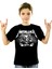 Metallica Kurukafa Siyah Kısa Kollu Unisex Çocuk T-Shirt 1