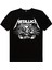 Metallica Kurukafa Siyah Kısa Kollu Unisex Çocuk T-Shirt 2